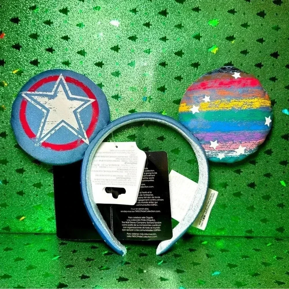 Disney Marvel Pride America Chavez Mouse Ears NWT